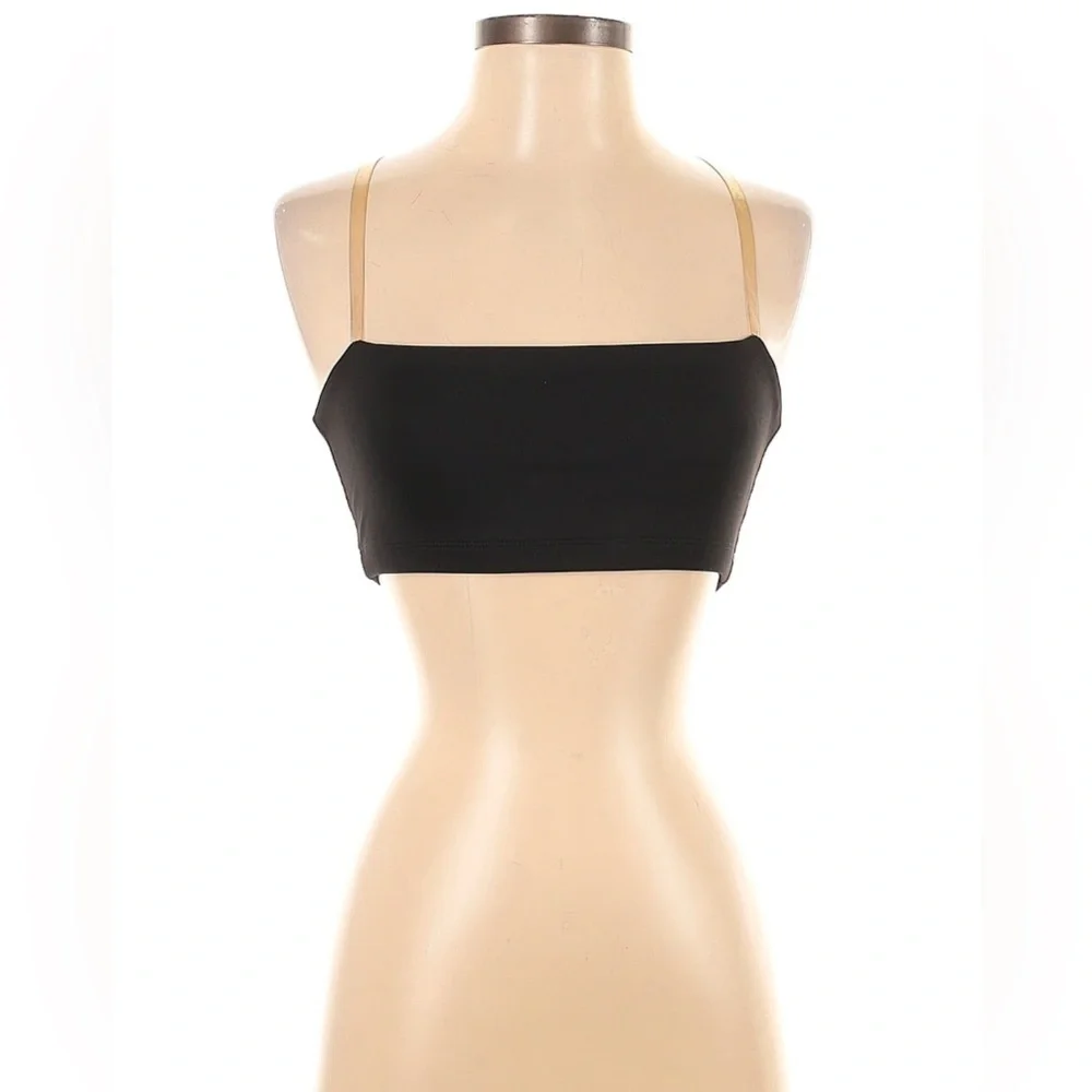 Beyond Yoga Sportflex Clear Bra, Black, Size XS, Excellent Condition